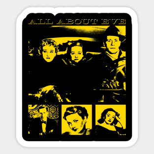 all about eve grunge Sticker